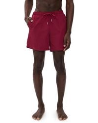 Bather - Solid Swim Trunks 5 - Lyst