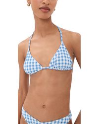 Le Bos - Triangle Bikini Top - Lyst