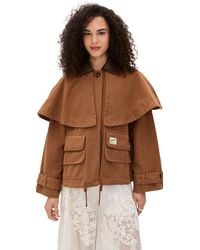 Sea - Carolyn Work Wear Cape Jacket - Lyst