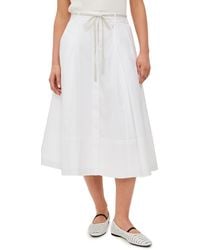 Vince - Full Skirt With Canvas Tape - Lyst