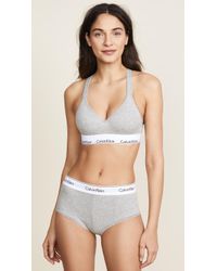 Calvin Klein Bralette - Modern Cotton - Gray