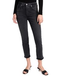 Citizens of Humanity - Charlotte High Rise Straight Jeans - Lyst