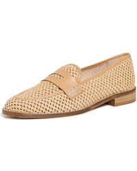 Andrea Gomez - Camila Raffia Loafers - Lyst