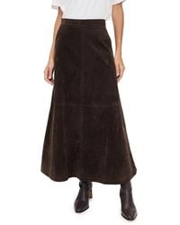 Joe's Jeans - The Tavi Vegan Suede Skirt - Lyst
