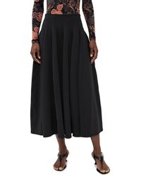 Ulla Johnson - Rea High Waist Midi Skirt - Lyst