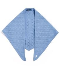 Polo Ralph Lauren - Cable Triangle Scarf - Lyst
