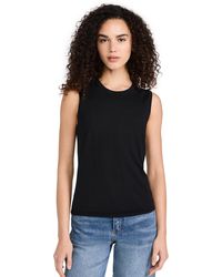 Theory - Crew Neck Shell Top - Lyst