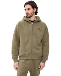 Rhude - Classique Zip Up Hoodie - Lyst