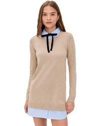 English Factory - Combo Shirtdress - Lyst