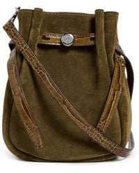 Tory Burch - Romy Suede Small Crossbody Bag - Lyst