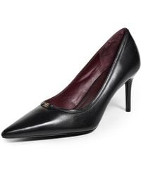 Tory Burch - Double T Buckle Pumps 80Mm - Lyst