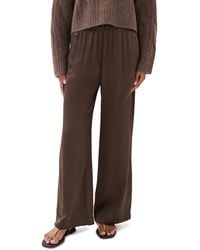 SABLYN - Brynn Silk High Rise Pull On Wide Leg Pants - Lyst