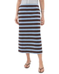 Tibi - Bonded Dry Loop Terry Skirt - Lyst