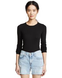 Splendid - 1X1 Crew Neck Tee - Lyst