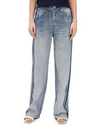 Rag & Bone - Miramar Wide Leg Track Pants - Lyst