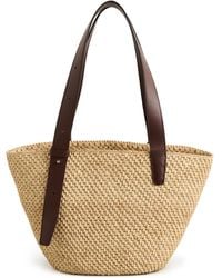 LIE STUDIO - The Bianca Raffia Small Bag - Lyst