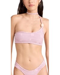 Devon Windsor - Nyra Bikini Top - Lyst