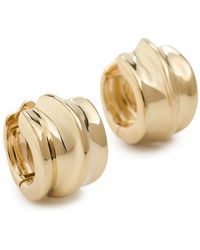 Otiumberg - Small Wave Hoop Earrings - Lyst