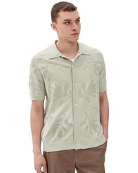 NN07 - Thor Knit Button Down Polo - Lyst