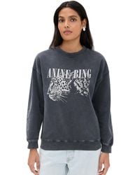 Anine Bing - Spencer Leopard Sweatshirt - Lyst