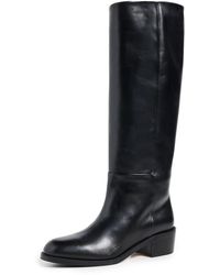 Aquazzura - Sellier Flat Boots - Lyst