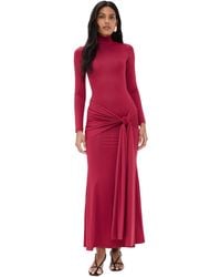 Bardot - Alix Maxi Tie Front Dress - Lyst