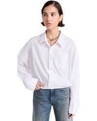 R13 - Crossover Bubble Shirt - Lyst