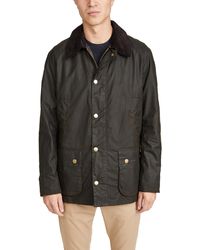 Barbour - Ahby Wax Jacket Oive X - Lyst