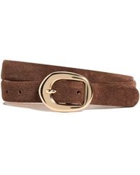 B-Low The Belt - Greyson Mini Suede Belt - Lyst