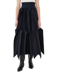 A.W.A.K.E. MODE - A. W.A. K.E. Mode Skirt With Panel Applique - Lyst