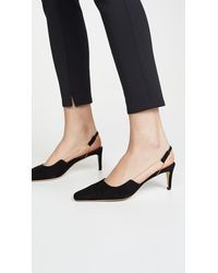BY FAR Gabriella Slingback Court Shoes - Black