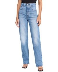 Levi's - Ribcage Full Length Jeans - Lyst