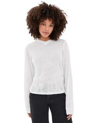 IRO - Selhy Linen Tee - Lyst