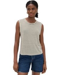 AMO - Sleeveless Love Tee - Lyst