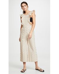 minkpink pip ruffle jumpsuit