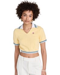 Casablancabrand - Caabanca Cropped Pique Poo Pae Yeow - Lyst
