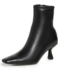 Loeffler Randall - Thandy Curved Heel Ankle Boots - Lyst