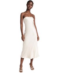 Reformation - Reforation Joana Sik Dress Fior Di Atte - Lyst