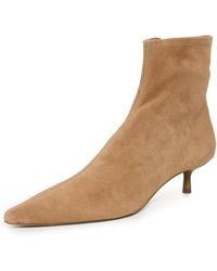 Jonathan Simkhai - Joni Stretch Suede Ankle Boots - Lyst
