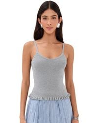 Le Bos - Ribbed Tank - Lyst