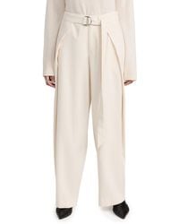 Ami Paris - Trousers With Panels - Lyst