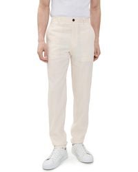 Theory - Good Crunch Linen Curtis Drawstring Pants - Lyst