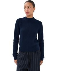 Tibi - Cardigan Stitch Wool Shrunken Crewneck - Lyst