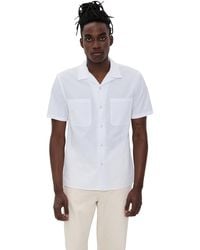 Vince - Seersucker Camp Shirt - Lyst