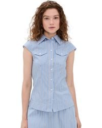 ALIGNE - Leyton Stripe Top - Lyst