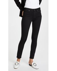 PAIGE Transcend Hoxton Ankle Jeans - Black