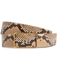 B-Low The Belt - Milla Python Belt - Lyst