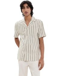 Les Deux - Lawson Stripe Shirt - Lyst