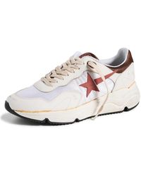 Golden Goose - Running Sole Leather Star And Spur Sneakers - Lyst