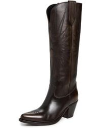 Golden Goose - Wish Star Distressed Bull Leather Boots - Lyst